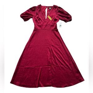 NWT Alexia Admor Wine Red Midi Dress
